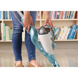 BLACK+DECKER BHSM1610DSM 1600W Steam-mop met SteaMitt, deltavoet en 15 accessoires stoomreiniger Wit/blauwgrijs