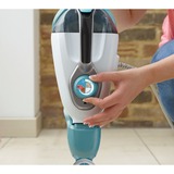 BLACK+DECKER BHSM1610DSM 1600W Steam-mop met SteaMitt, deltavoet en 15 accessoires stoomreiniger Wit/blauwgrijs