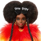 Barbie Extra #1 - Rainbow Coat with Pet Poodle Pop 