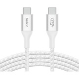 Belkin BoostCharge USB-C > USB-C kabel Wit, 1 meter, 240 W