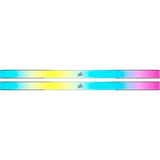 Corsair 64 GB DDR5-6000 (2x 32 GB) Kit werkgeheugen Grijs, CMH64GX5M2B6000Z30, Vengeance RGB, EXPO