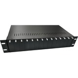 Cudy 2U 19-Inch 14-Slot Dual Power Chassis server rack Zwart