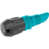GARDENA Micro Strook Sprinkler Uiteinde Zwart/turquoise, 5 Stuks