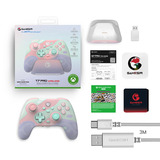 GameSir T7 Pro Wireless Controller - Sugar Whirl Lichtpaars, Xbox Series X|S, Xbox One, Android, pc, 2.4Ghz / Bluetooth / USB