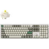 Keychron Q6 Max-P4 RGB mechanisch toetsenbord Wit, US lay-out (QWERTY), Gateron Jupiter Banana, 100%, RGB leds, KSA double-shot PBT, hot swap, Knob, 2.4GHz | Bluetooth 5.1 | USB-C