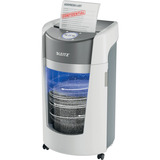 Leitz IQ OptiMax Office papiervernietiger P5 microsnippers 35L papierversnipperaar Wit/grijs