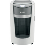 Leitz IQ OptiMax Office papiervernietiger P5 microsnippers 35L papierversnipperaar Wit/grijs