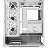 Sharkoon AK7 ARGB midi tower behuizing Wit | 2x USB-A | 1x USB-C | RGB | Window