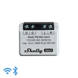 Shelly PM Mini Gen 3 energiebesparing Grijs, Bluetooth 4.2, WiFi