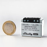 Shelly PM Mini Gen 3 energiebesparing Grijs, Bluetooth 4.2, WiFi
