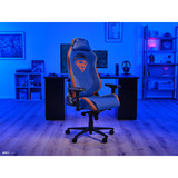 Trust GXT 721SM Ruya Pro Premium comfortabele gamingstoel Blauw/rood