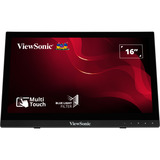 ViewSonic 10-point Touchscreen monitor TD1630-3 16"  Zwart, 1x HDMI, VGA, USB-B