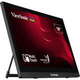 ViewSonic 10-point Touchscreen monitor TD1630-3 16"  Zwart, 1x HDMI, VGA, USB-B