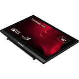 ViewSonic 10-point Touchscreen monitor TD1630-3 16"  Zwart, 1x HDMI, VGA, USB-B
