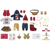 ZAPF Creation BABY born Adventskalender 2022 poppen accessoires 24 kledingstukken en accessoires voor BABY born