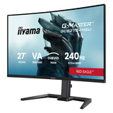 iiyama G-Master Red Eagle GCB2784HSU-B1 27" curved gaming monitor Zwart, 2x HDMI, 1x DisplayPort, USB, Audio, AMD Free-Sync, 240 Hz