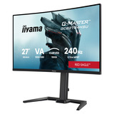 iiyama G-Master Red Eagle GCB2784HSU-B1 27" curved gaming monitor Zwart, 2x HDMI, 1x DisplayPort, USB, Audio, AMD Free-Sync, 240 Hz