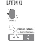 High Peak Dayton XL thermomat luchtmatras Antraciet