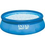 Intex Easy Set Pool 128132NP, Ø 366 x 76 cm zwembad Lichtblauw/donkerblauw, met patroonfiltersysteem ECO 604