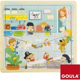 Jumbo Goula - Bij de dierenarts puzzel 16 stukjes