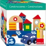 Jumbo Goula - Houten stapelblokken Constructiespeelgoed 41 stuks