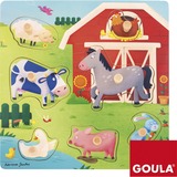Jumbo Goula - Op de boerderij noppenpuzzel 7 stukjes