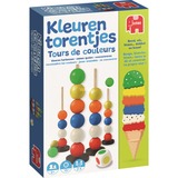 Jumbo Kleurentorentjes Leerspel Nederlands, Frans, 2 - 4 spelers, 15 minuten, Vanaf 3 jaar