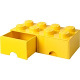 Room Copenhagen LEGO Brick Drawer 8 Geel opbergdoos Geel