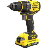 Stanley FATMAX V20 18V Brushless schroefboormachine Geel/zwart, Koffer, oplader (2A) en 2 accu's (2.0Ah) inbegrepen