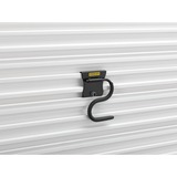 Stanley Track Wall - S haak houder Zwart