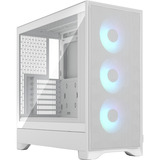 Fractal Design Pop 2 Air RGB midi tower behuizing Wit | 1x USB-A | 1x USB-C | RGB | Tempered Glass