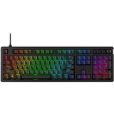 HyperX HyperX Alloy Rise RGB mechanisch gaming toetsenbord Zwart, US lay-out (QWERTY), HyperX Red, 100%, RGB leds, PBT Keycaps, hot swap