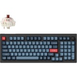 Keychron V5 Max-D3 RGB mechanisch toetsenbord Zwart, US lay-out (QWERTY), Gateron Jupiter Brown, 96%, RGB leds, Double-shot PBT, hot swap, 2.4 | Bluetooth | USB-C, Knob
