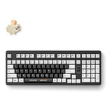 MCHOSE x Unbox Therapy - UT98 Mechanical Keyboard 100%, Classic Therapy, Icy Creamsicle Switch, RGB, Hot swap, 2.4 GHz | USB-C | Bluetooth