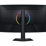 Samsung Odyssey G7 S37FG756EU 37" 4K UHD curved gaming monitor Zwart, 165 Hz, HDMI, DisplayPort, USB, AMD FreeSync