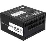 SilverStone HELA 1200R Platinum, 1200W voeding  Zwart, 7x PCIe, Kabel-Management