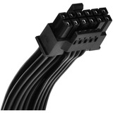 SilverStone HELA 1200R Platinum, modulaire 1200 watt voeding  Zwart, 6x PCIe