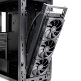 SilverStone  server behuizing Zwart | 2x USB-A | 1x USB-C