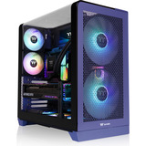 Thermaltake View 390 Air Future Dusk midi tower behuizing Paars | 2x USB-A | 1x USB-C | Tempered Glass