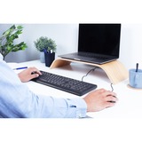 Trust Primo Keyboard & Mouse Set desktopset Zwart, US lay-out (QWERTY), Membraan, 100%
