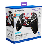 Turtle Beach Victrix Pro BFG Reloaded - Fortnite Drift voor PlayStation - modulaire gamepad Zwart/rood, PlayStation | PC