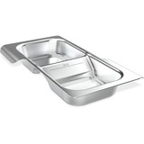 Weber Wet Smoke Kit Searwood en Searwood XL druipschaal Roestvrij staal