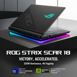 ASUS ROG Strix SCAR 18 G835LXG-TQ378W 18"  gaming laptop Zwart | Ultra 9 290HX+ | RTX 5090 | 64 GB | 4 TB SSD