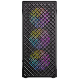Antec VX320 ARGB midi tower behuizing Zwart | 3x USB-A | Tempered Glass