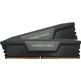 Corsair 64 GB DDR5-6400 Kit werkgeheugen Zwart, CMK64GX5M2B6400C32, Vengeance, XMP