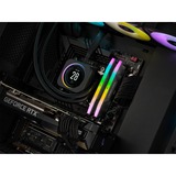Corsair Vengeance RGB 32 GB DDR5-5200 (2x 16 GB) werkgeheugen Zwart, CMH32GX5M2B5200C40, XMP 3.0