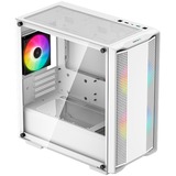 DeepCool CC360 ARGB midi tower behuizing Wit | 2x USB-A | RGB | Tempered Glass