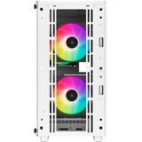 DeepCool CC360 ARGB midi tower behuizing Wit | 2x USB-A | RGB | Tempered Glass