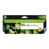 HP 971XL OfficeJet Cartridge  inkt CN626AE, XL, Cyaan, Retail