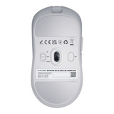Hator Quasar 3S ULTIMA 8K Wireless gaming muis Wit, 30 000 dpi, 2.4 GHz / Bluetooth / USB